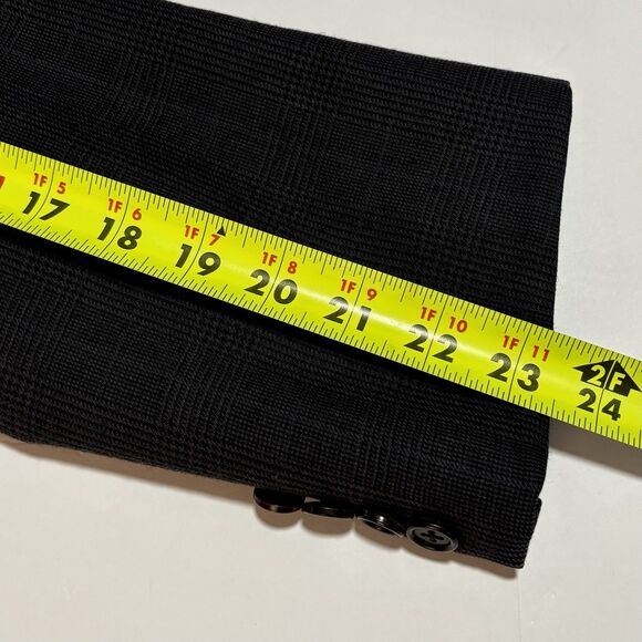 Hickey Freeman Boardroom Jacket Blazer Coat Men's Size 42R Blue Wool Houndstooth - Picture 10 of 11